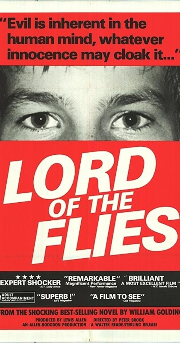 Poster from the 1963 release of Lord of the flies